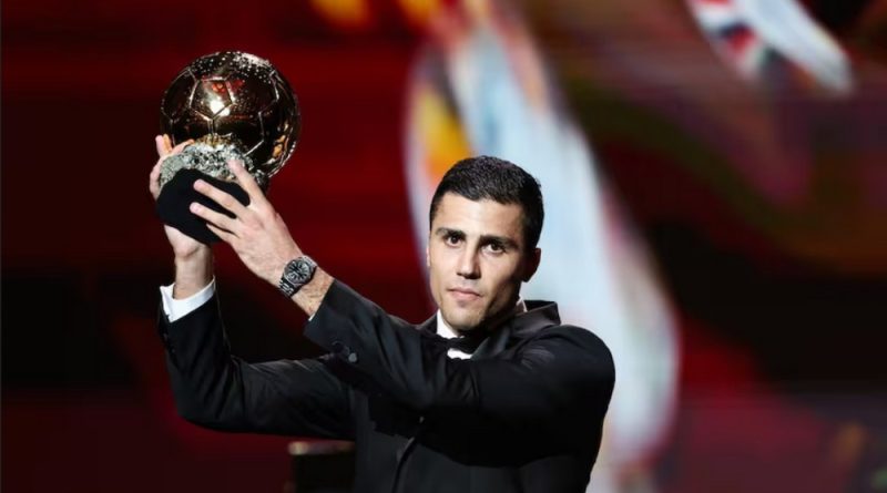 Rodri Hernández obtuvo el Balón de Oro 2024